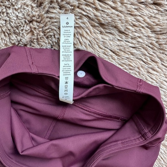 Lululemon Color-block Leggings 4 - Picture 4 of 5